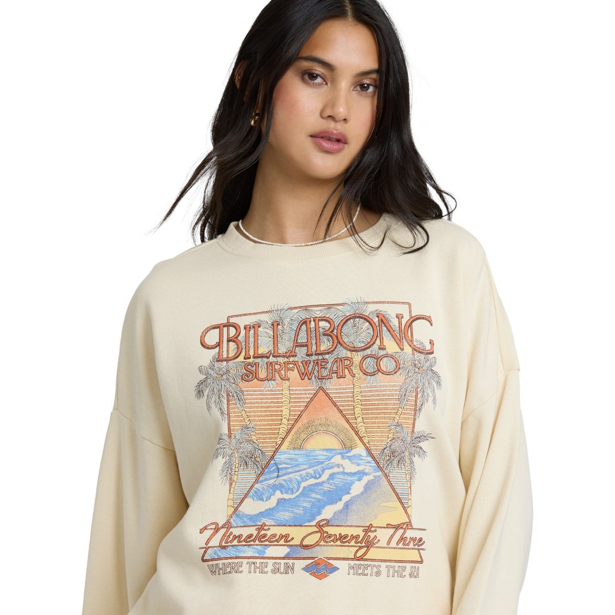 Sweat à capuche ECHO beige winter white, BILLABONG