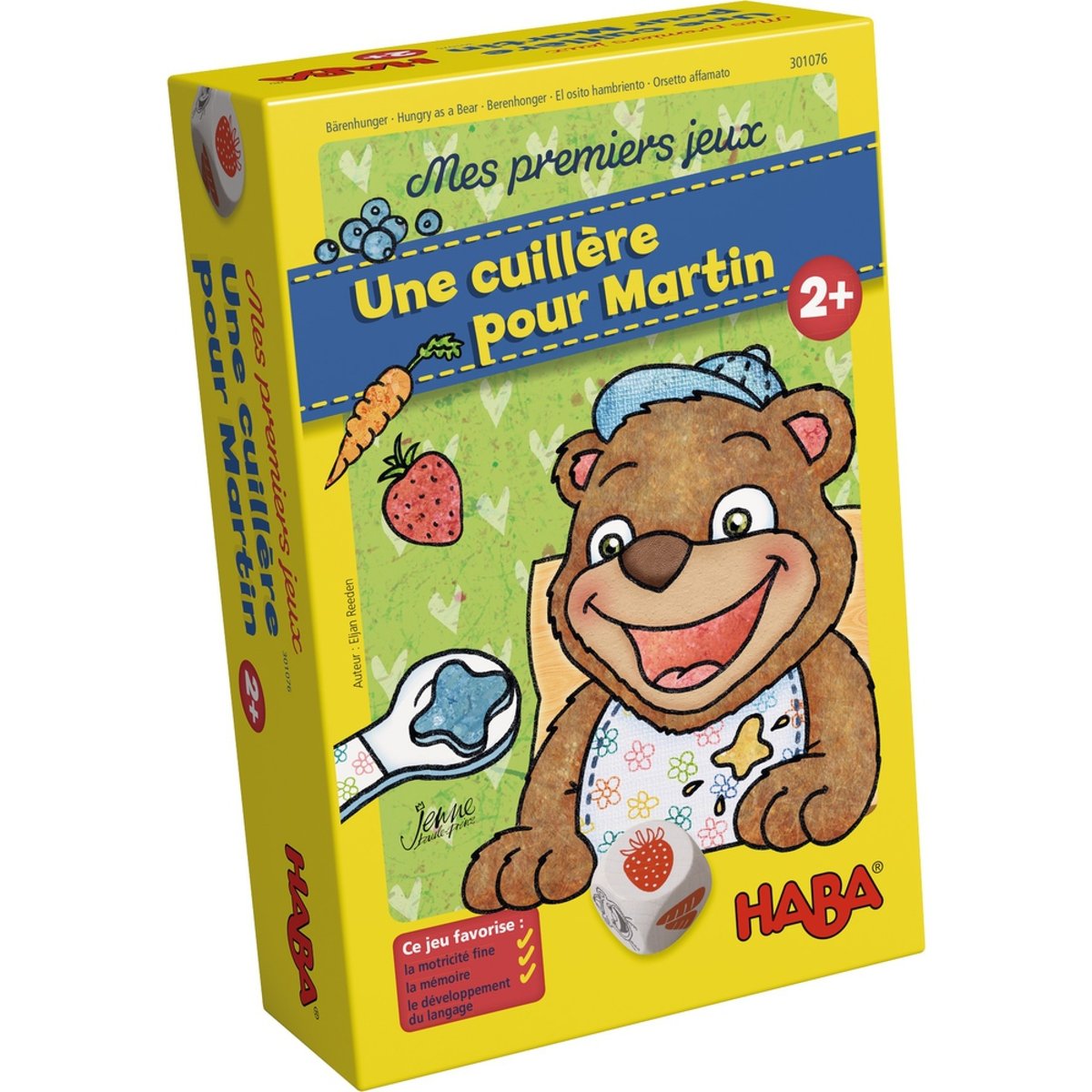 Mes premiers jeux – une cuillère pour martin multicolore, HABA