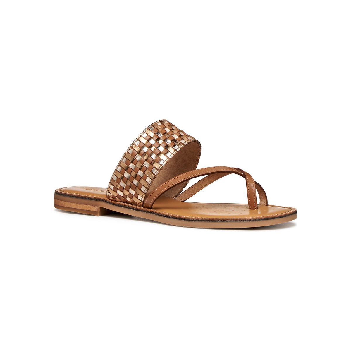 Sandales D MADDALUSIAC tabac/bronze, GEOX