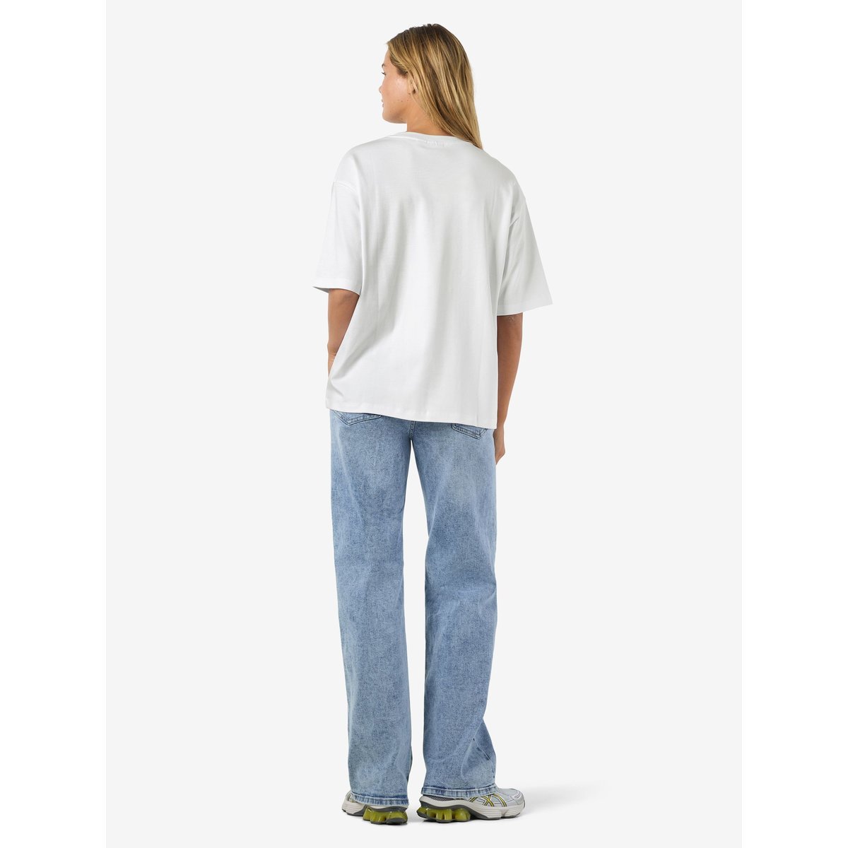 T-Shirt bright white, NOISY MAY