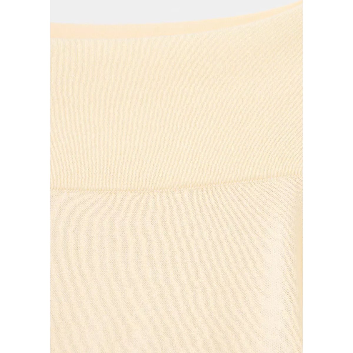Pull maille épaules dénudées écru, MANGO