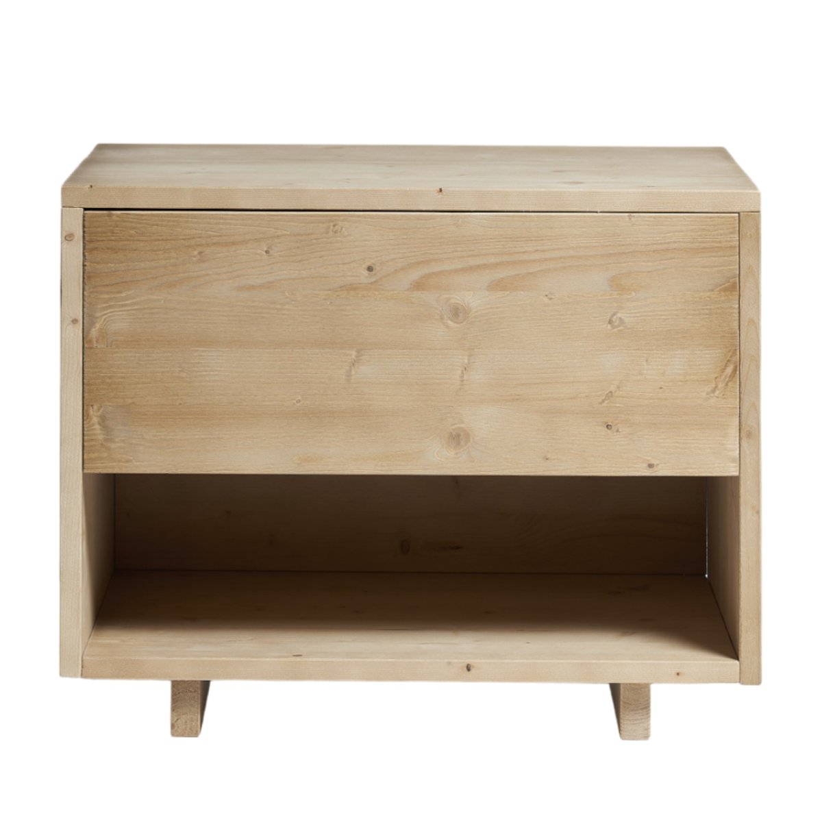 Table de chevet bois naturel - GINA olivier, HANNUN
