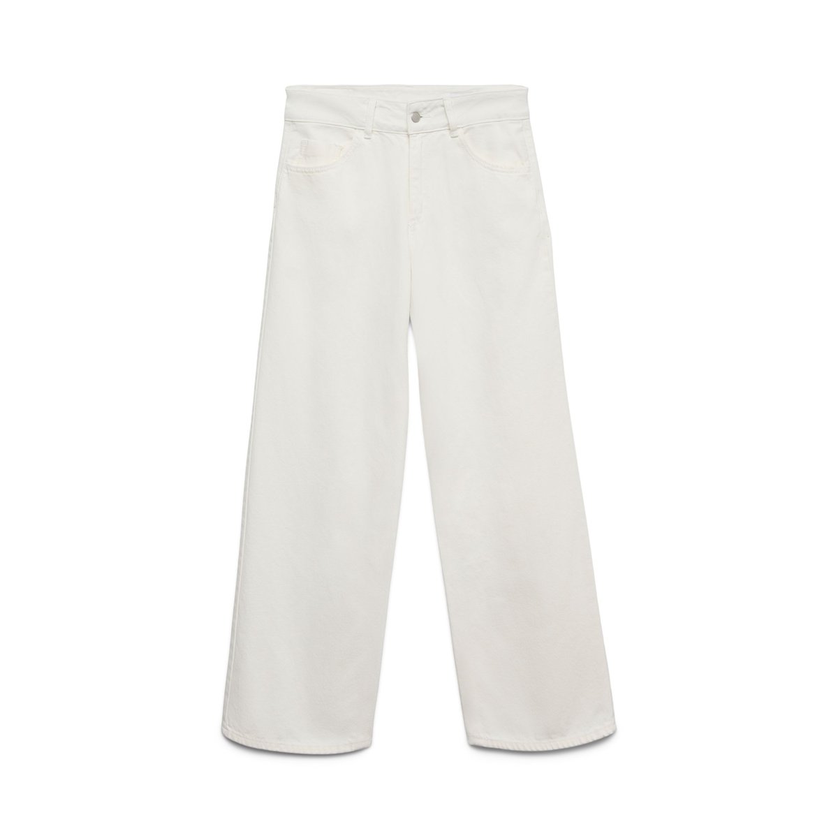 Jean À Coupe Large ecru, VERO MODA