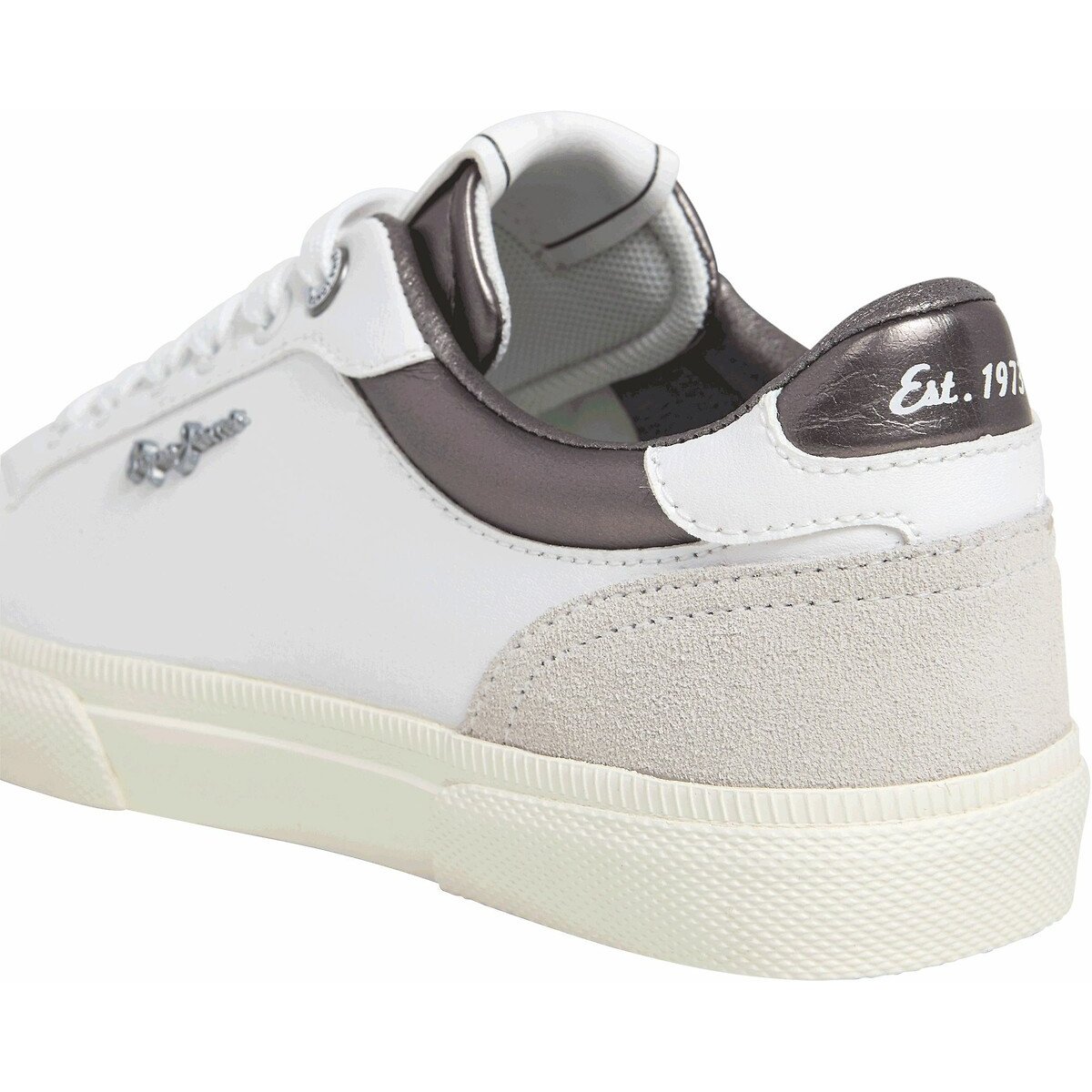Baskets Kenton Court W blanc/gris, PEPE JEANS