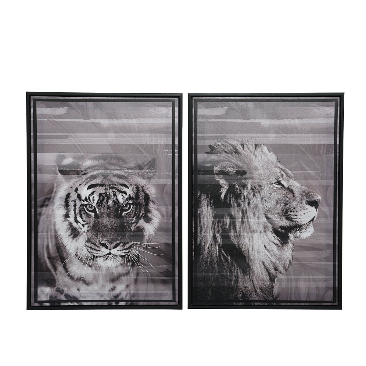 Tableau Savane- Nos Envies Déco gris, JARDIDECO