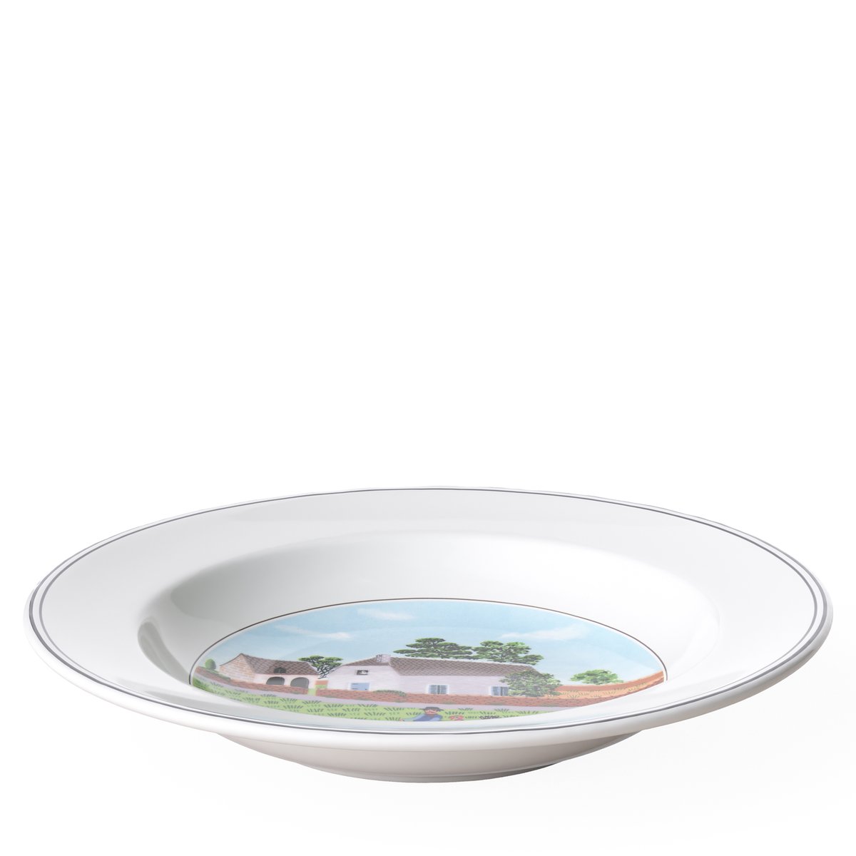 Assiette Creuse, Paysan DESIGN NAIF multicolore, VILLEROY & BOCH