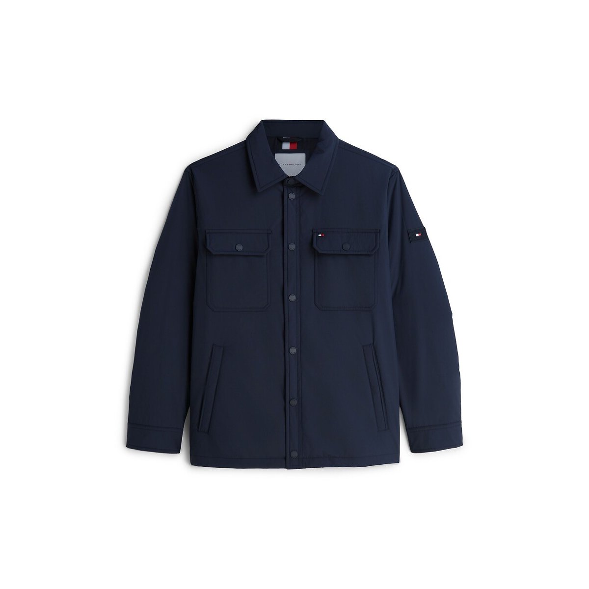 Giacca, collo a camicia blu marino, TOMMY HILFIGER