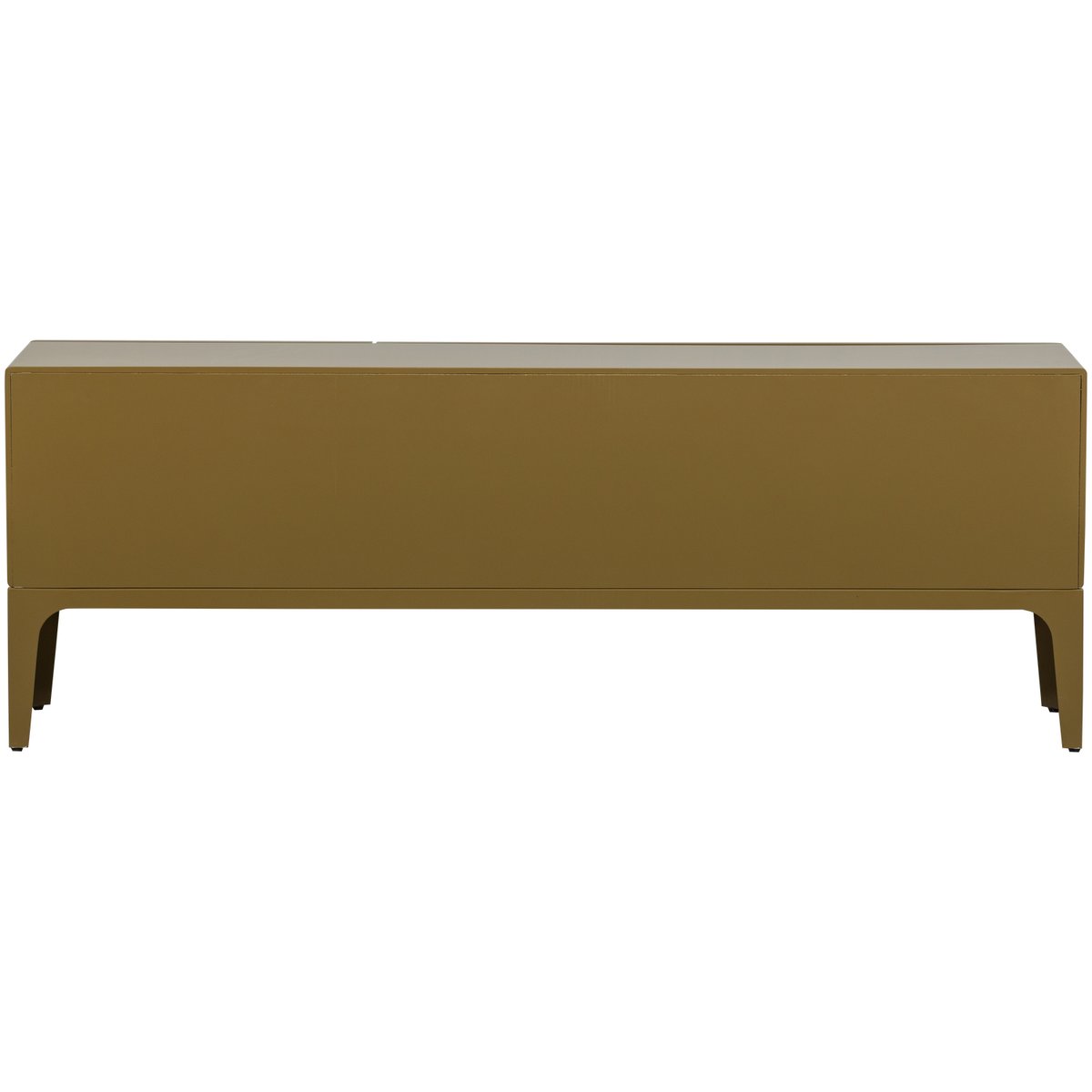 Meuble tv en bois d'eucalyptus MERGE jaune miel, WOOOD