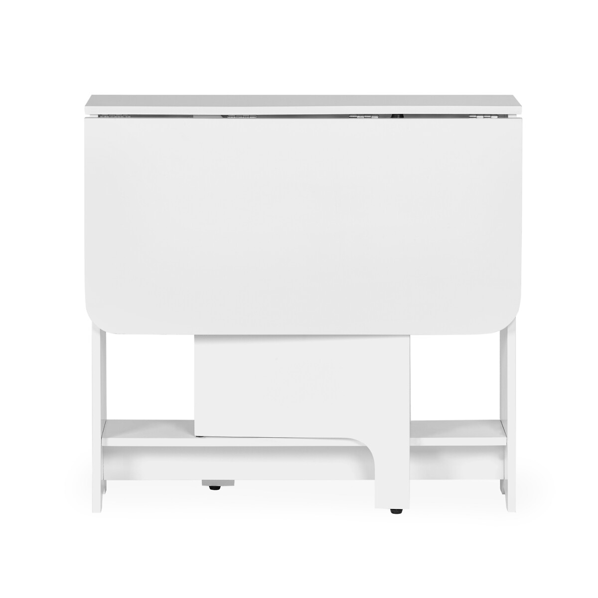 Gideon Gateleg Dining Table and Chairs Set (Seats 2) white, SO'HOME