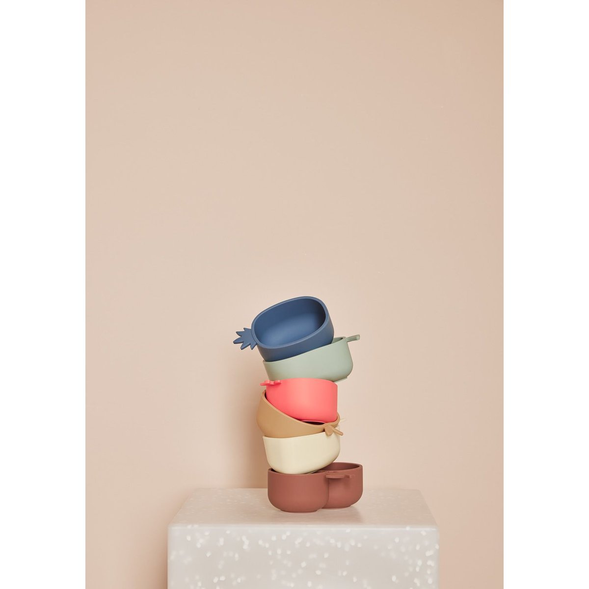 Bol en silicone à thème alimentaire MINI vert, OYOY LIVING DESIGN