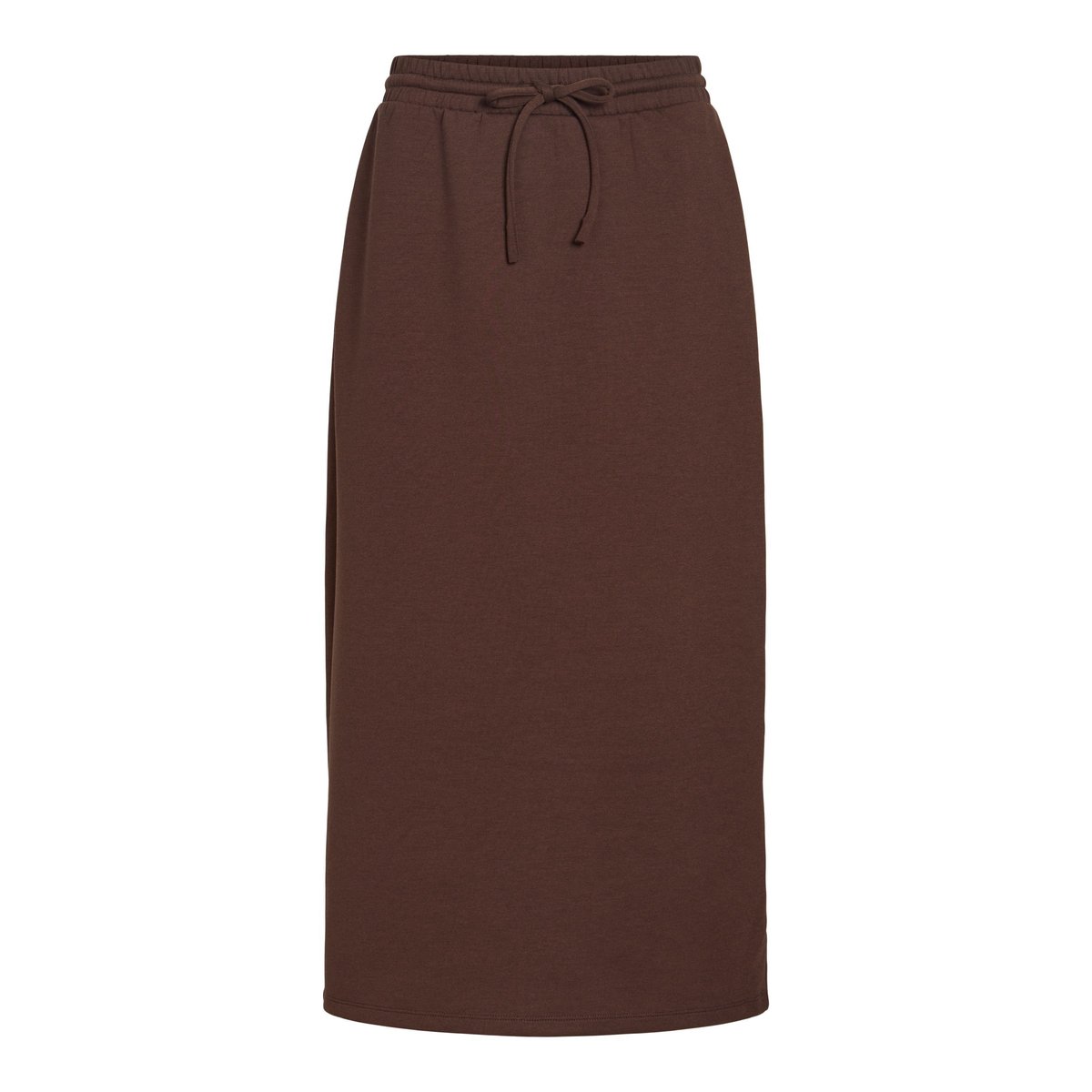 Jupe Mi-Longue marron - coffee bean1, VILA