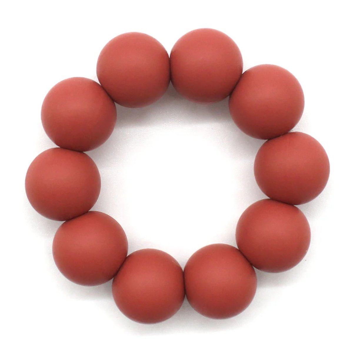 Anneau de dentition rose, blanc, noir, LES DEGLINGOS