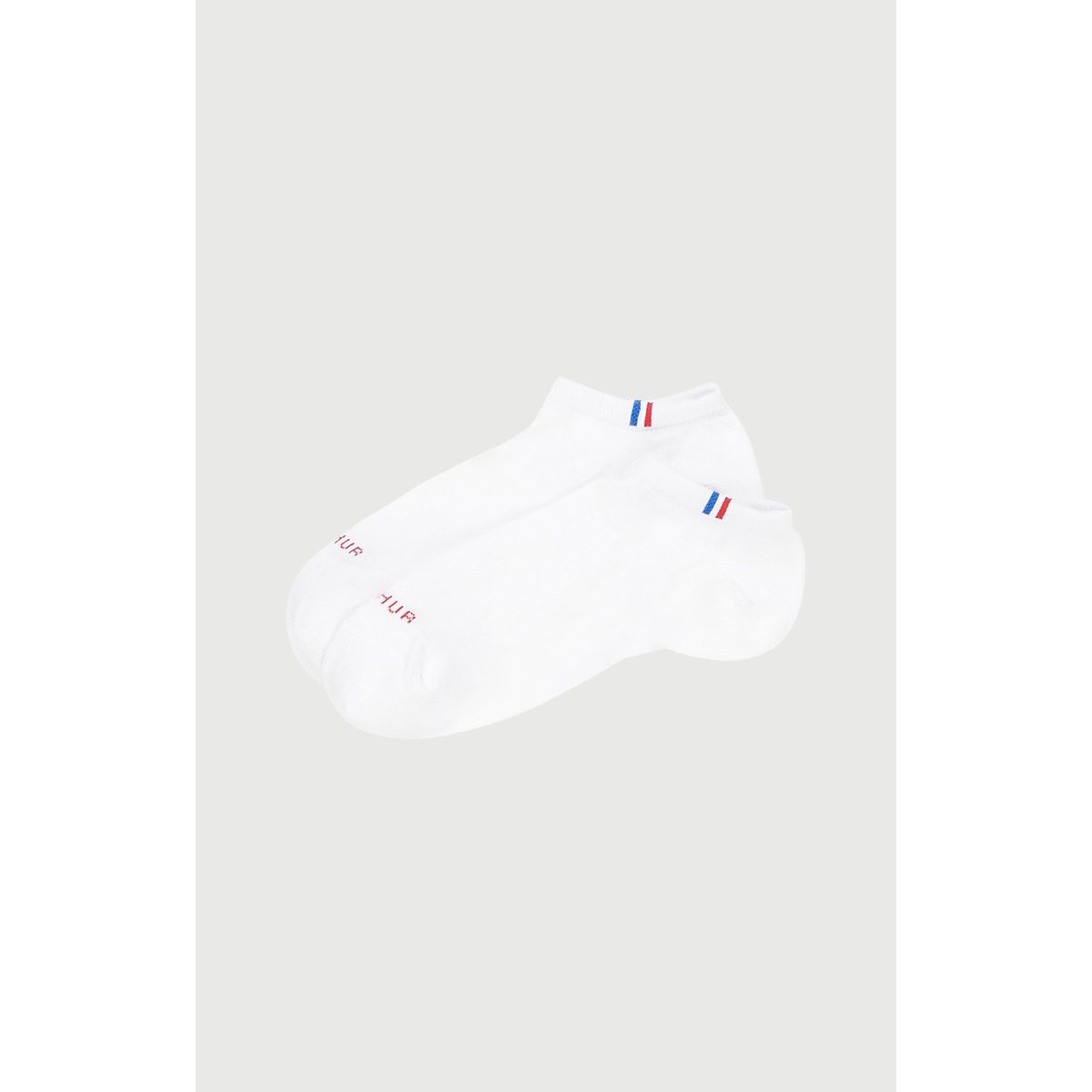 Lot de deux chaussettes basses blanches blanc, ARTHUR
