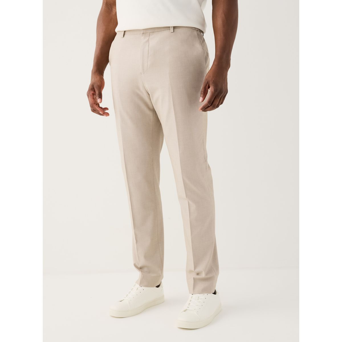 Pantalon de costume stretch motionflex naturel, NEXT