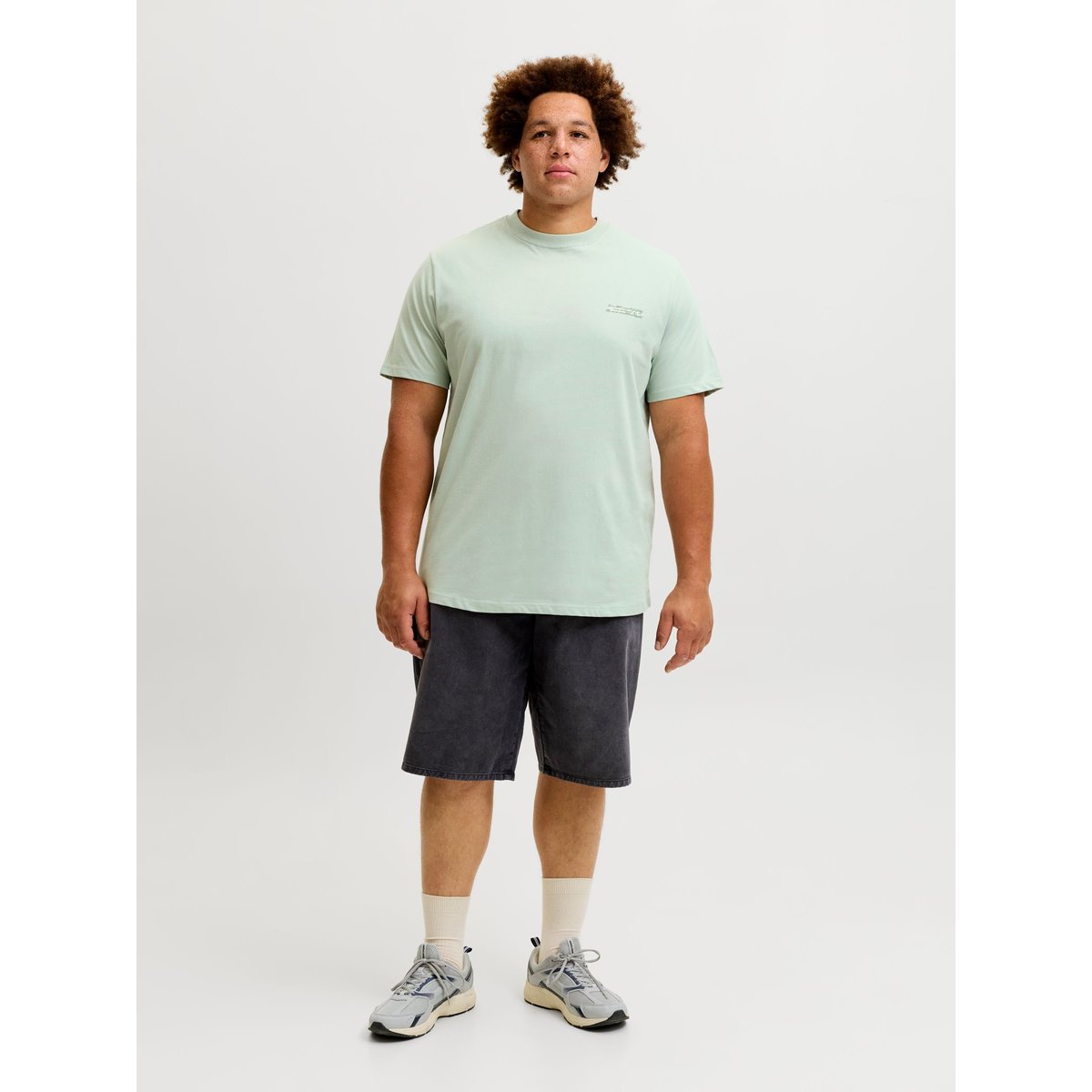 T-Shirt blanche - omphalodes, JACK & JONES