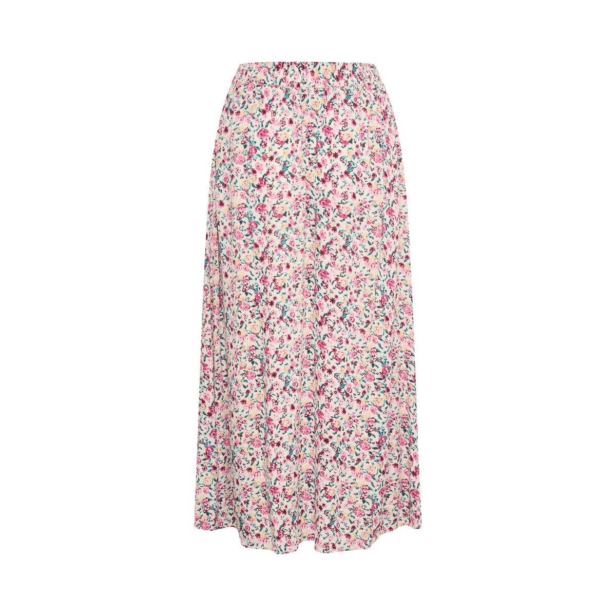 Jupe - tissage léger blanc floral chalk w.pink petit flower, KAFFE
