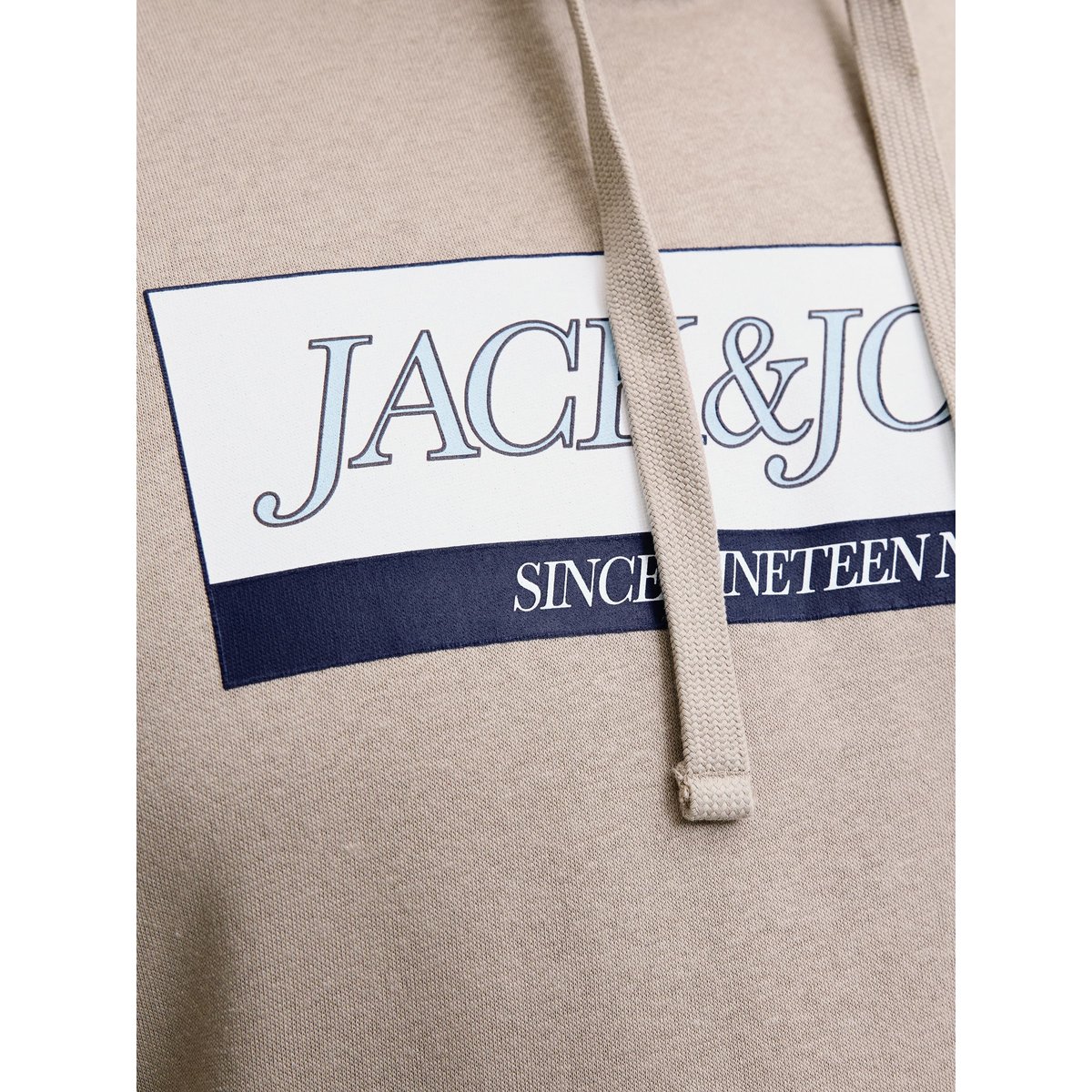 Sweat À Capuche mocha meringue, JACK & JONES