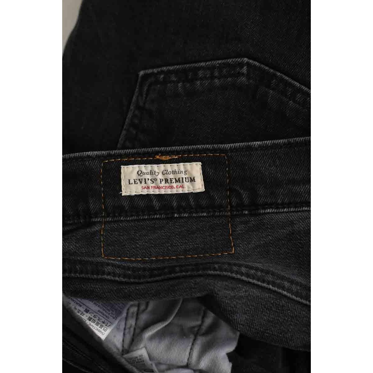 Jean droit - Très Bon État noir, LEVI'S