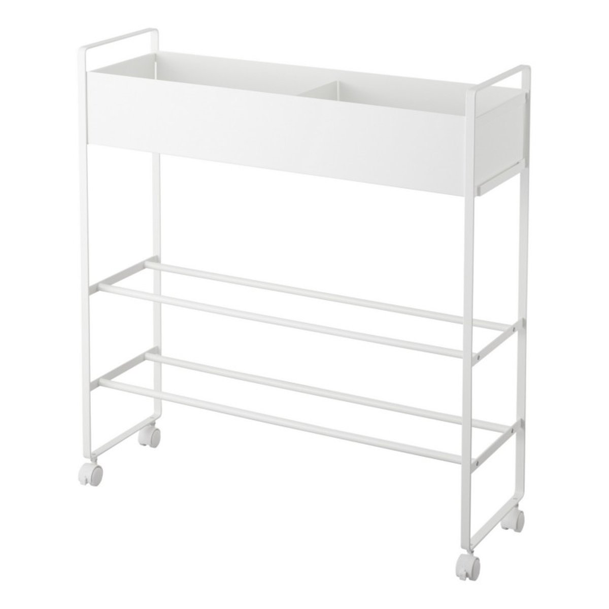 Etagère à chaussures design métal TOWER blanc, YAMAZAKI