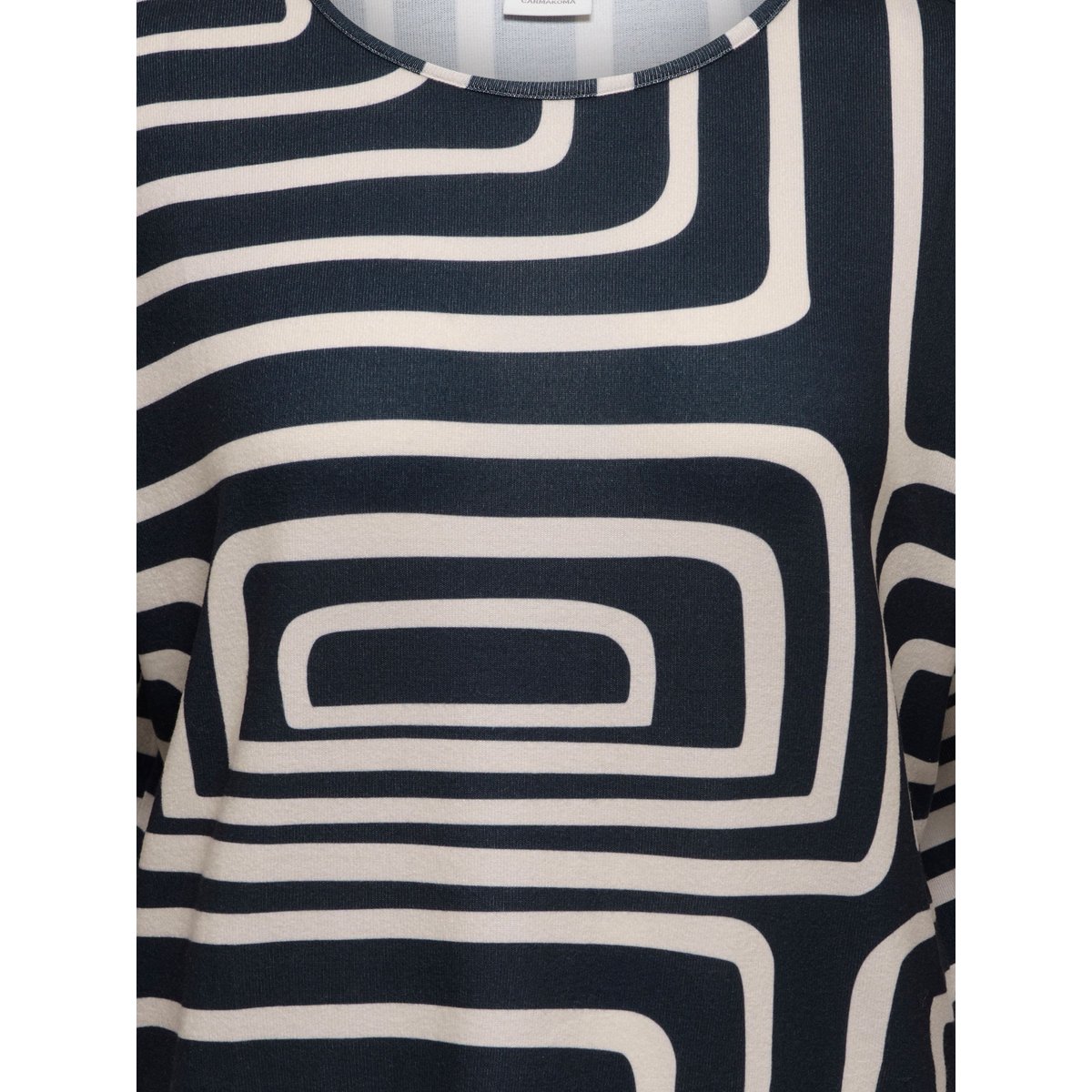 T-shirt manches 3/4 imprimé black 7, ONLY CARMAKOMA