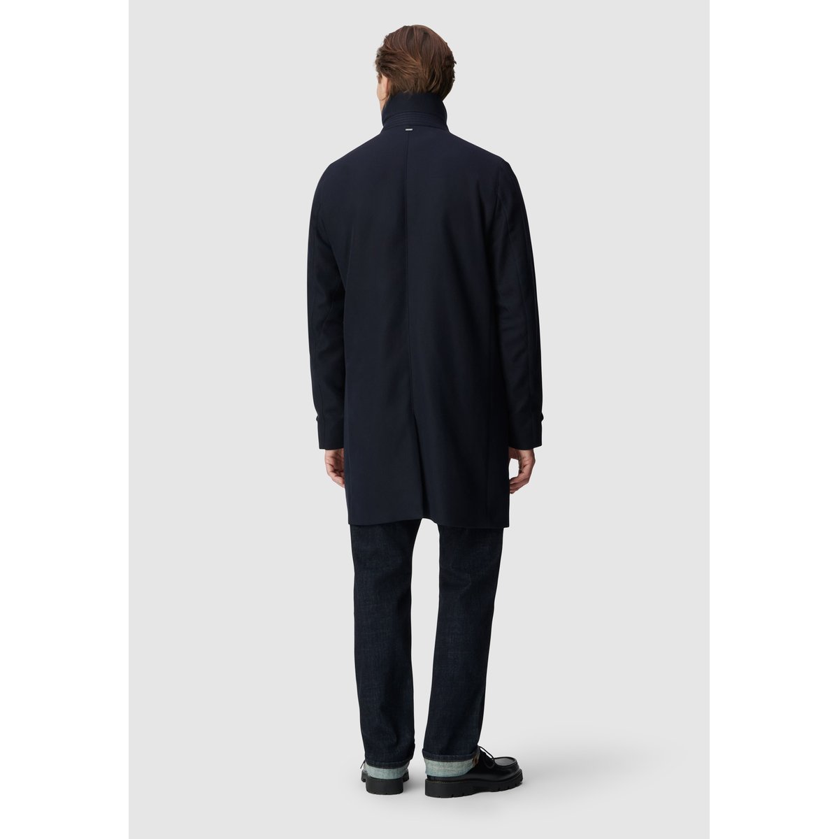 Trench avec parementure amovible bleu marine, IKKS