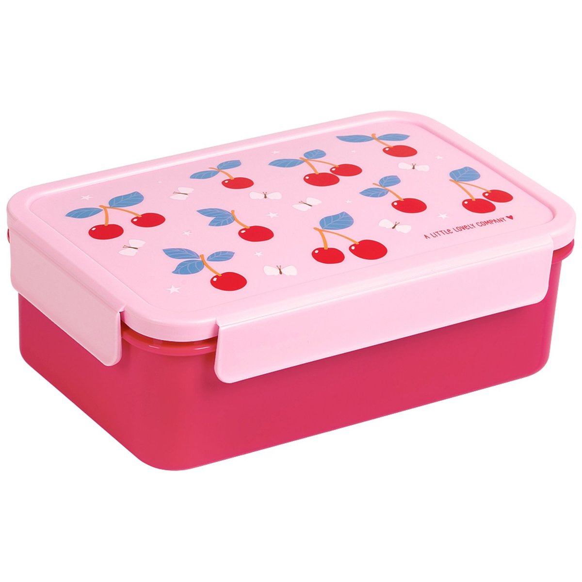Lunch box rose, rouge, violet, A LITTLE LOVELY COMPANY