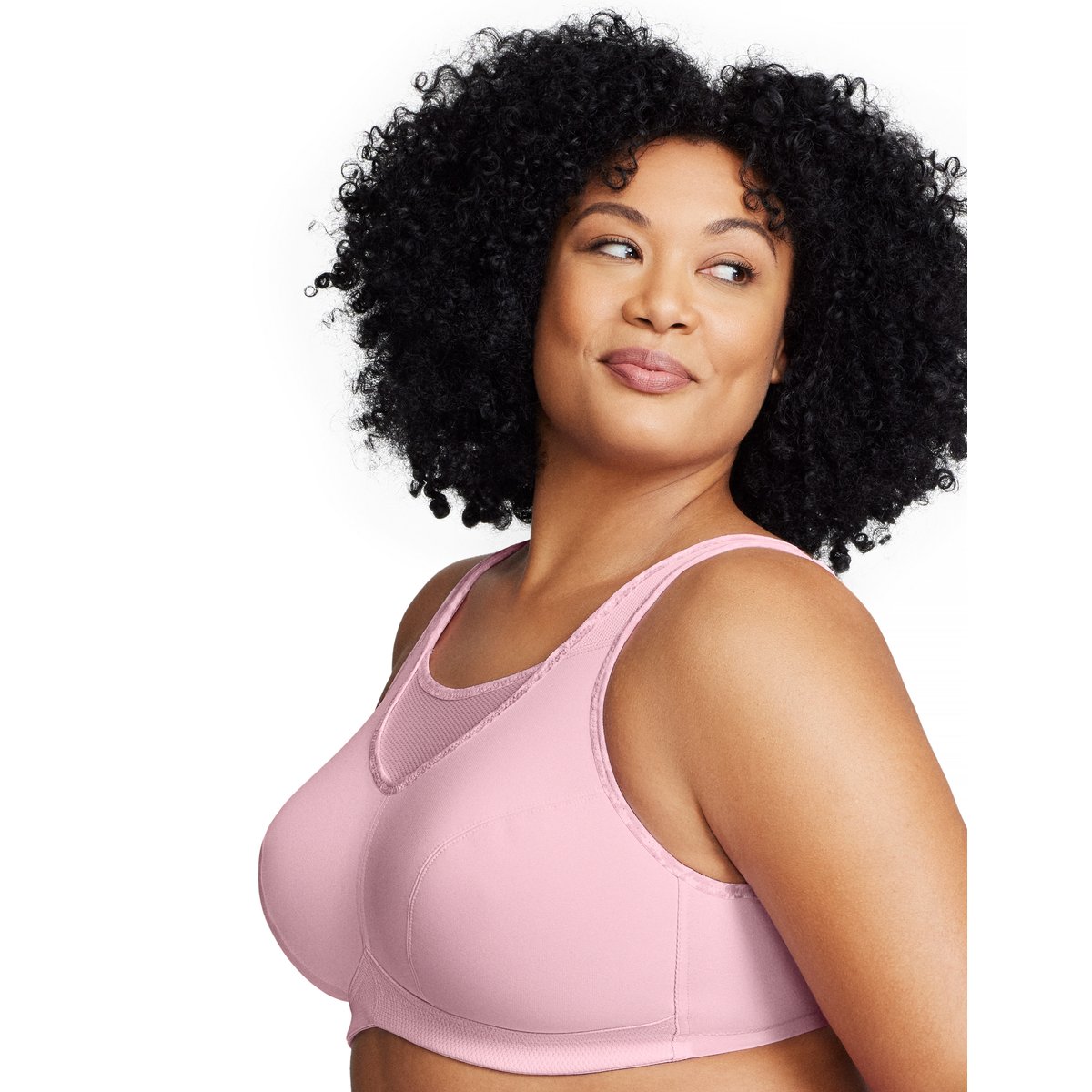 Brassi Glamorise Sport Anti-Rebondissements rose guimauve, GLAMORISE