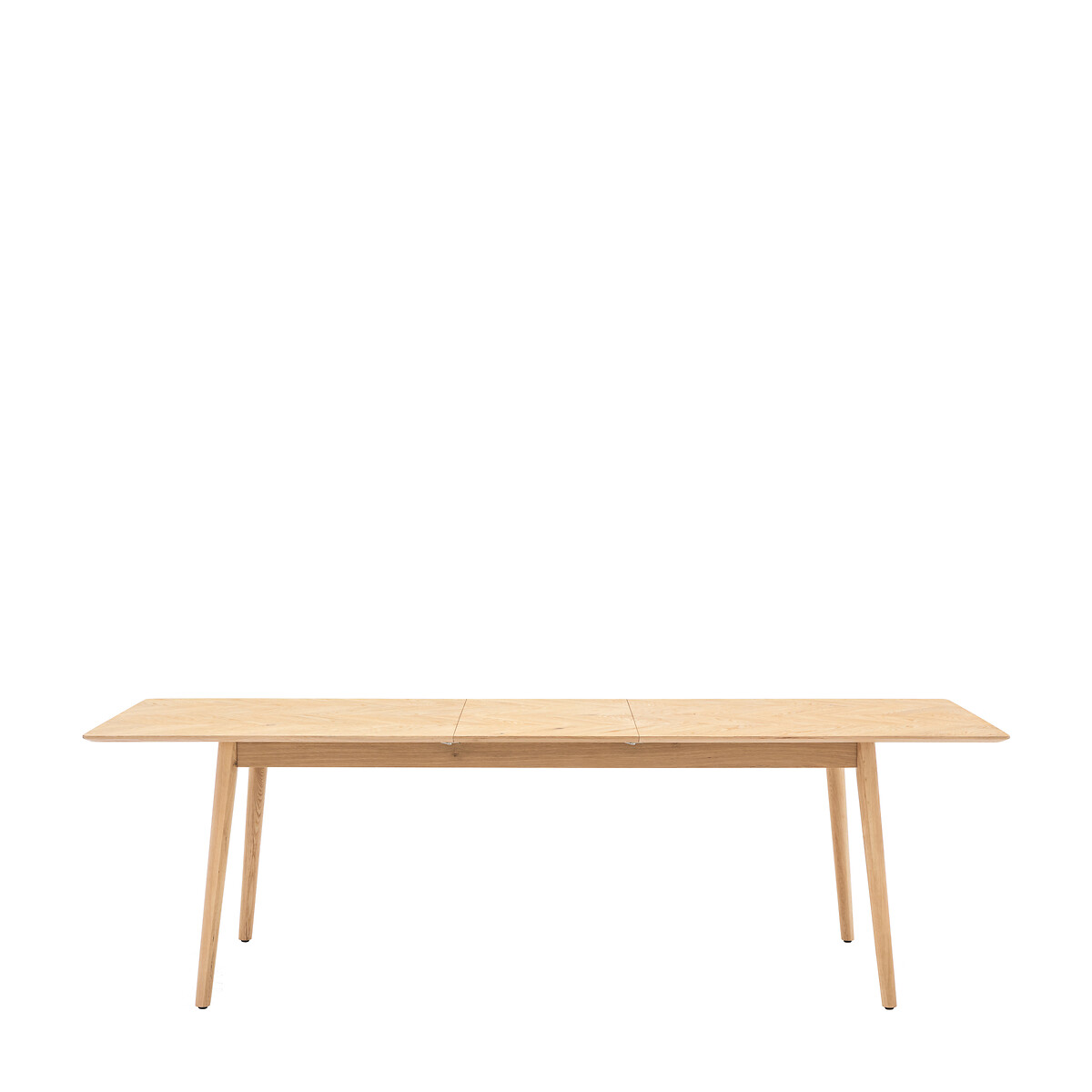 Dhule Herringbone Oak Extendable Dining Table (Seats 6-8) light wood, ÉDITÉ