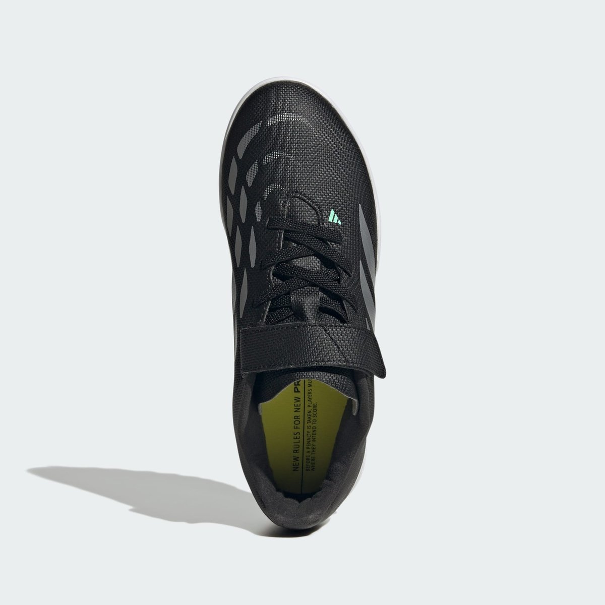 Chaussure De Football Fermeture Par Scratch Predator Club Turf Enfants core black / silver metallic / pulse mint, adidas Performance