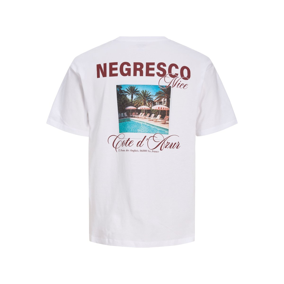 T-Shirt bright white 1, JACK & JONES