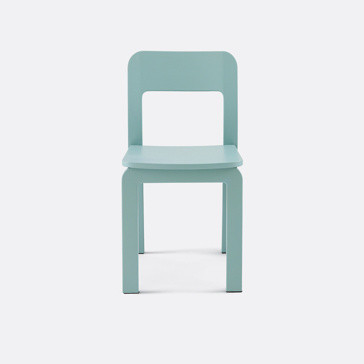 Chaise en bouleau massif teinté, Talet bleu, LA REDOUTE INTERIEURS