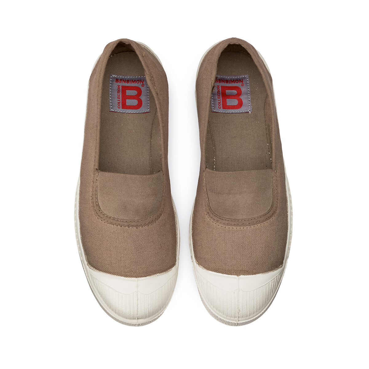 Tennis Elastique beige, BENSIMON