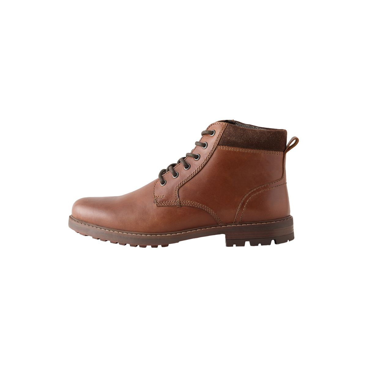 Bottes en cuir marron fauve, NEXT