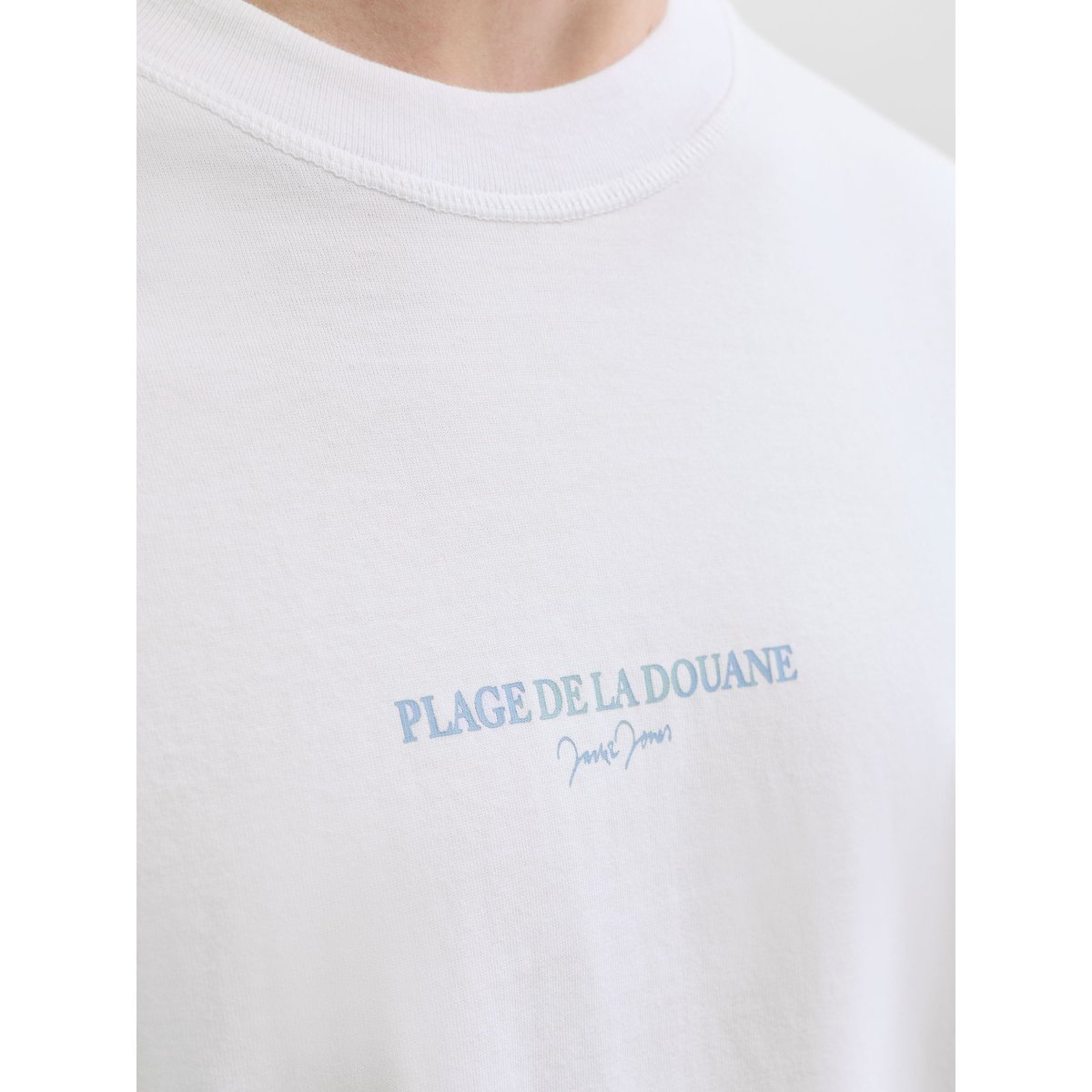 T-Shirt bright white 1, JACK & JONES