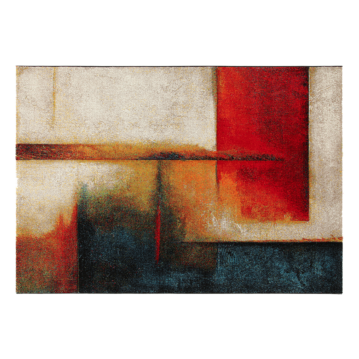 Tapis multicolore 160 x 230 cm ABSTRAIT multicolore, MILIBOO