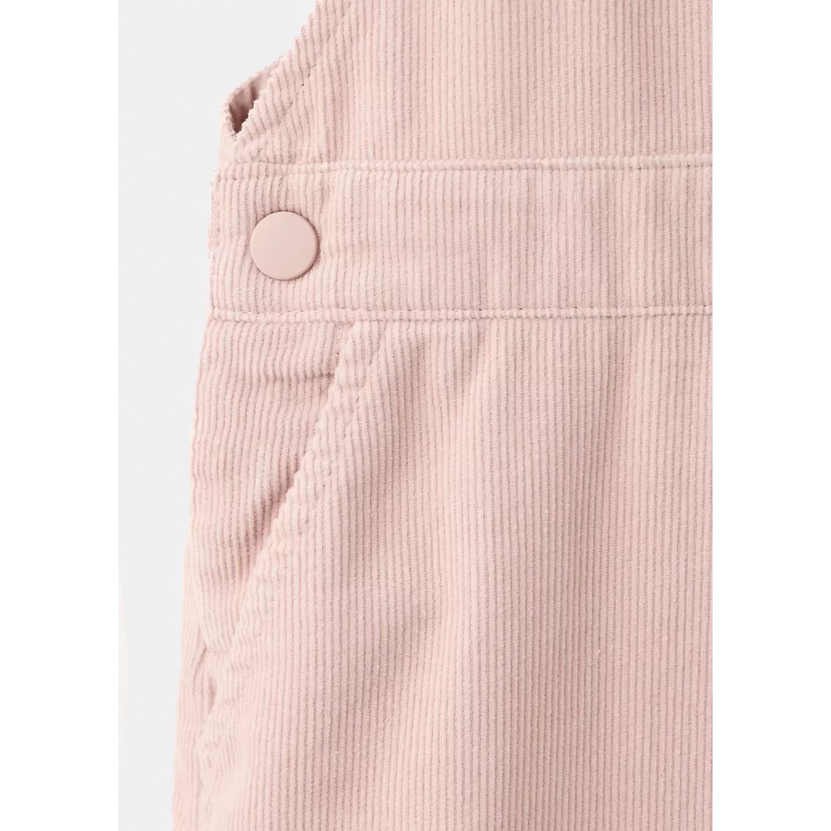 Combinaison longue en velours côtelé rose, MANGO BABY