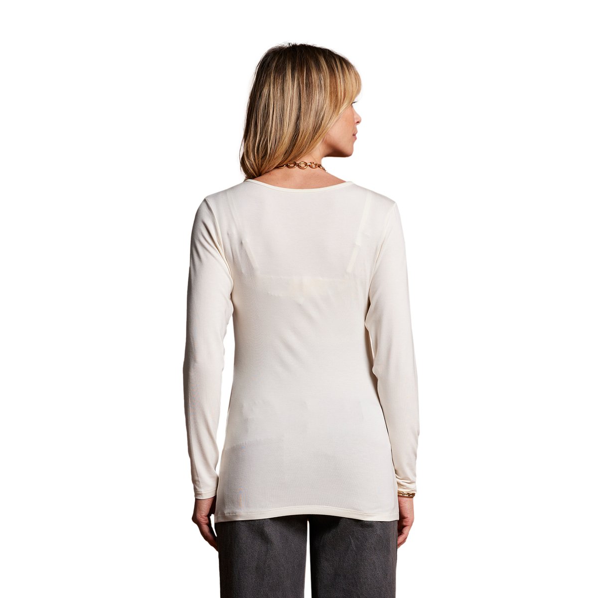 Lot de 2 tee-shirts grossesse et allaitement Fiona écru, ENVIE DE FRAISE