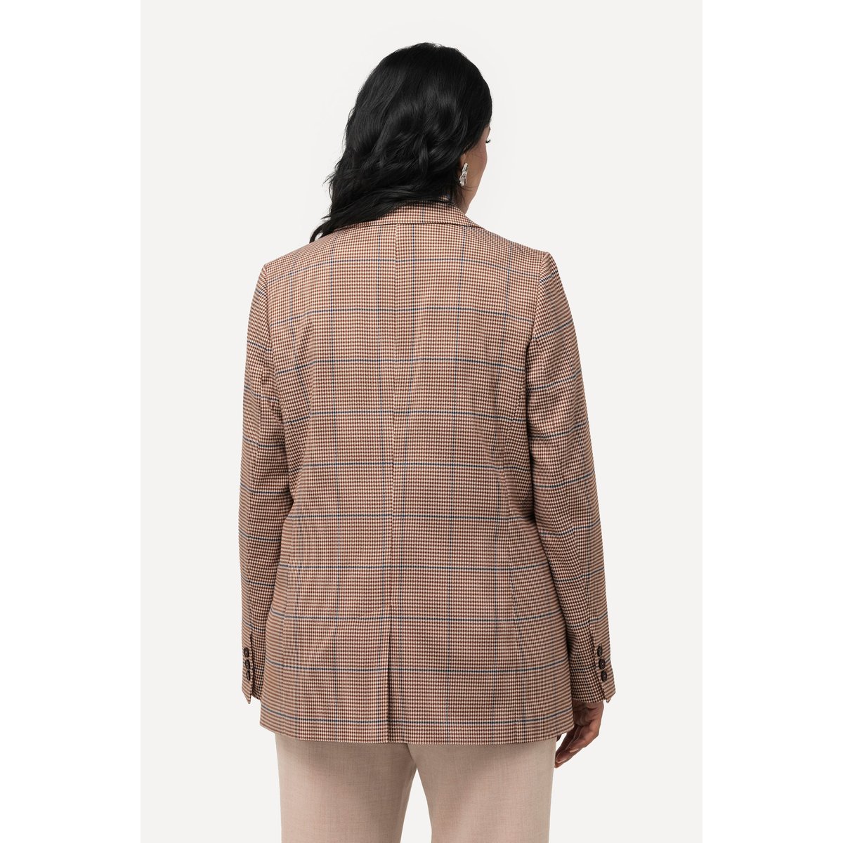 Blazer avec col à revers sable de cognac, ULLA POPKEN