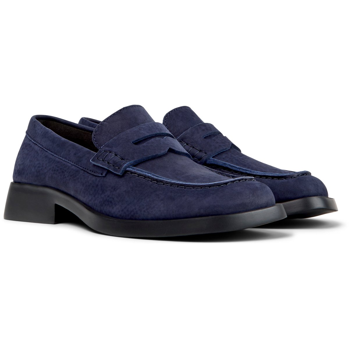 Mocassins Donna bleu foncé, CAMPER