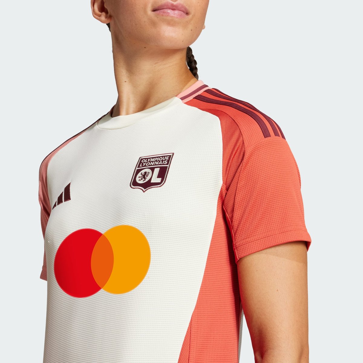 Maillot Third Olympique Lyonnais 24/25 Maillot Third Olympique Lyonnais 24/25 ivory, adidas Performance
