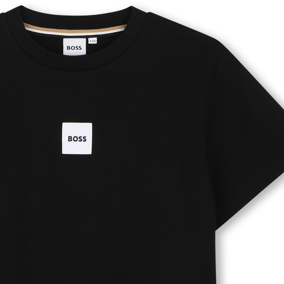 Tee-shirt manches courtes black, BOSS KIDSWEAR