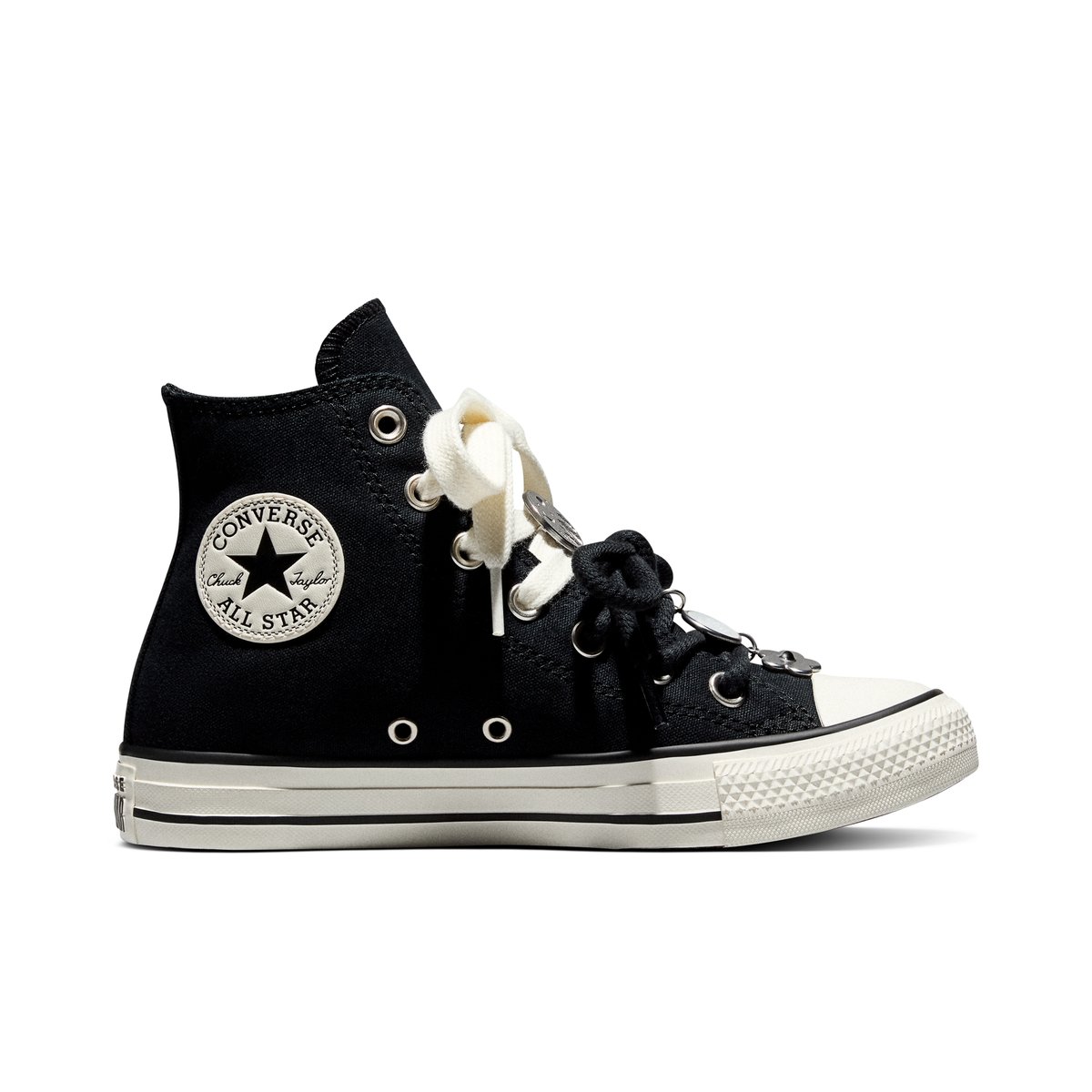 Baskets CHUCK TAYLOR ALL STAR MOON STRUCK black/egret/black, CONVERSE