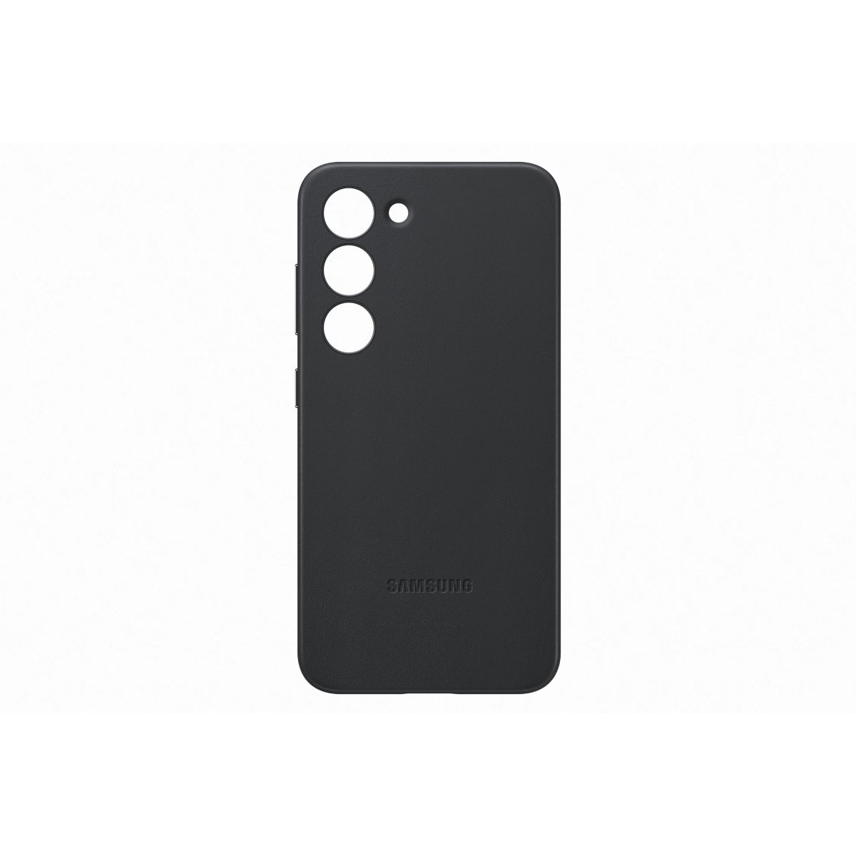 Coque S23 cuir Noir noir, SAMSUNG