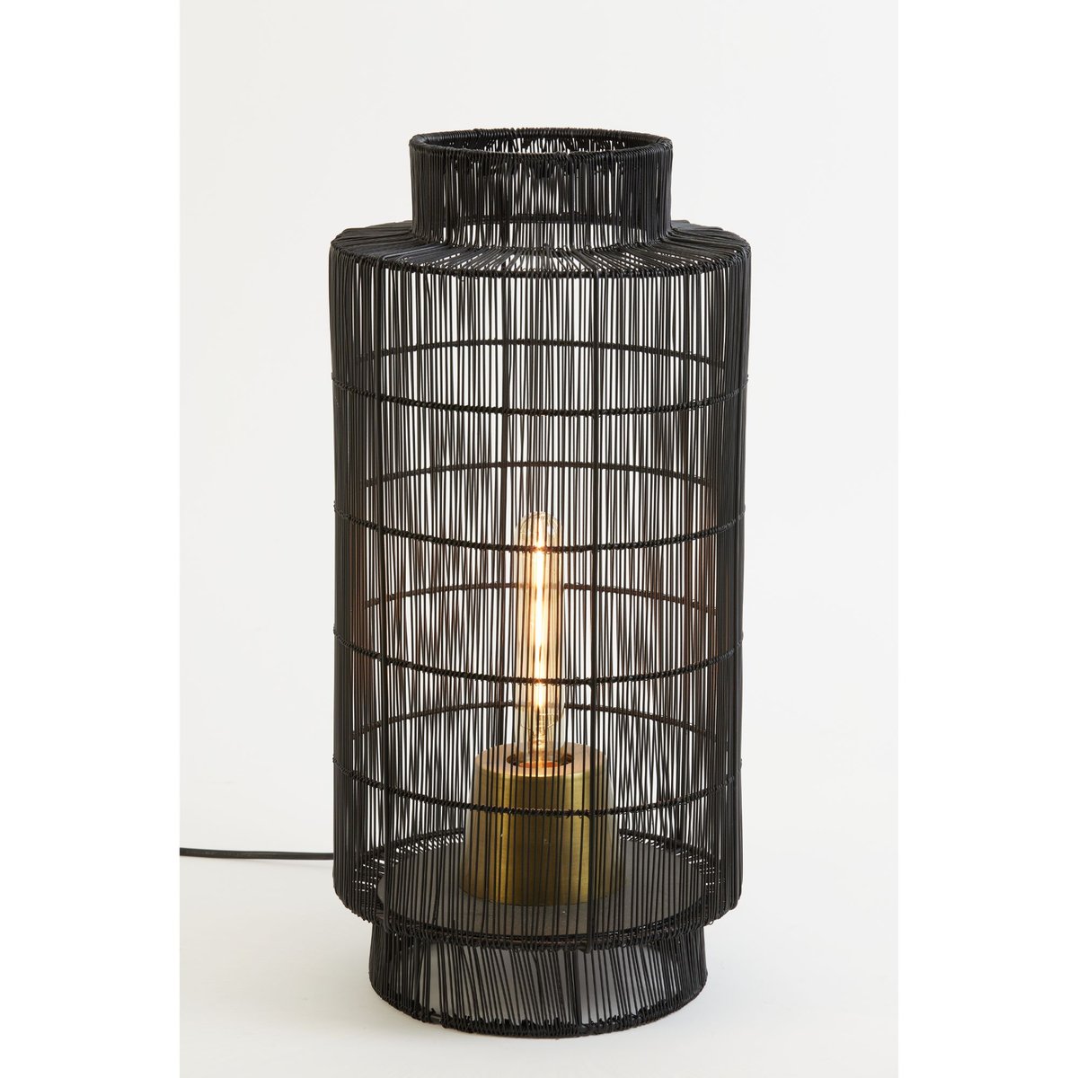 Lampe À Poser Métal GRUARO bronze antique, LIGHT & LIVING