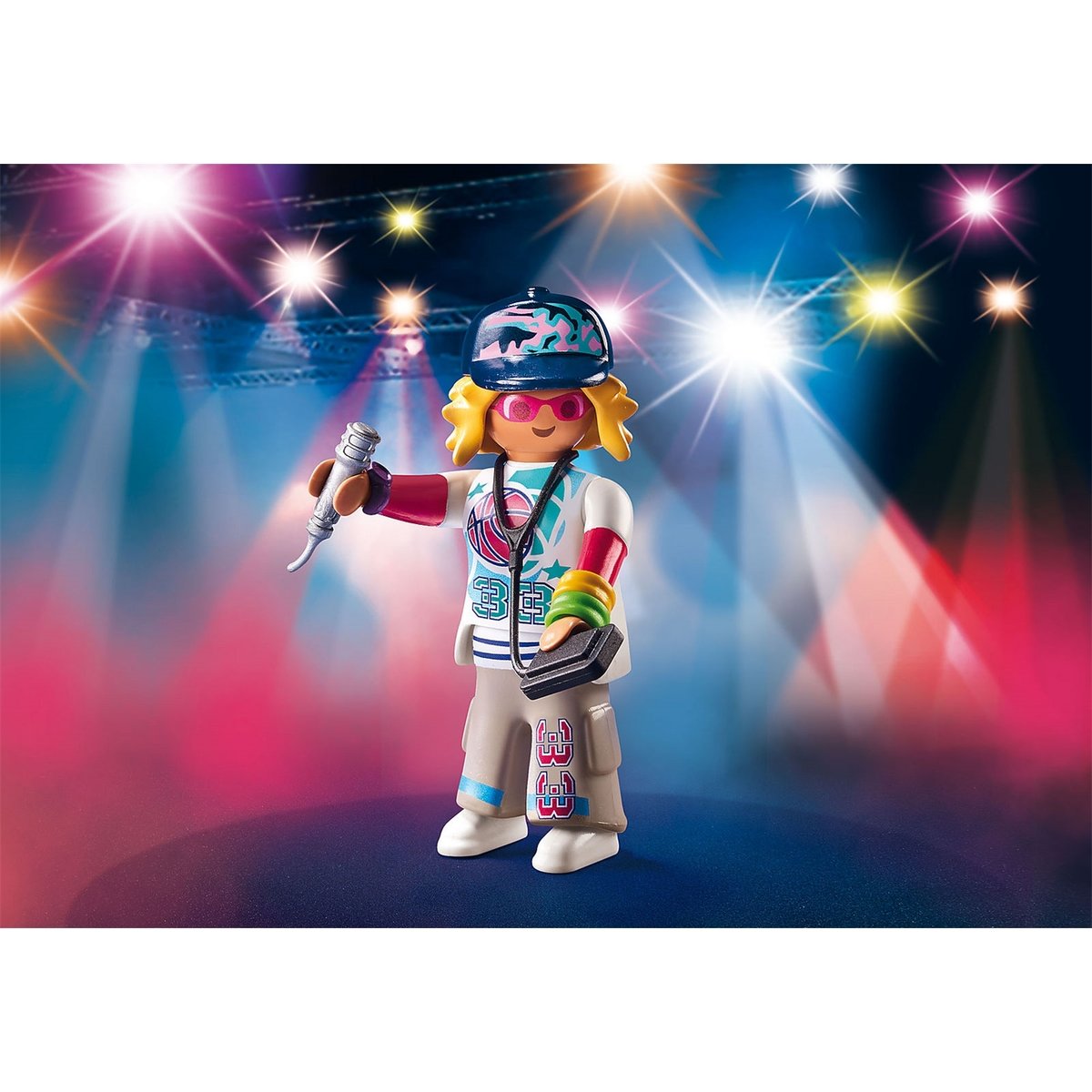 La Rappeuse multicolore, PLAYMOBIL