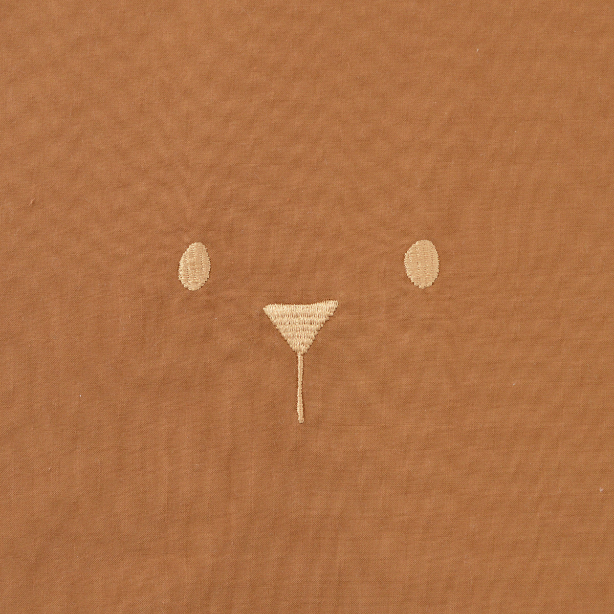 Bavoir élastiqué OURSON - caramel caramel, LITTLE CREVETTE