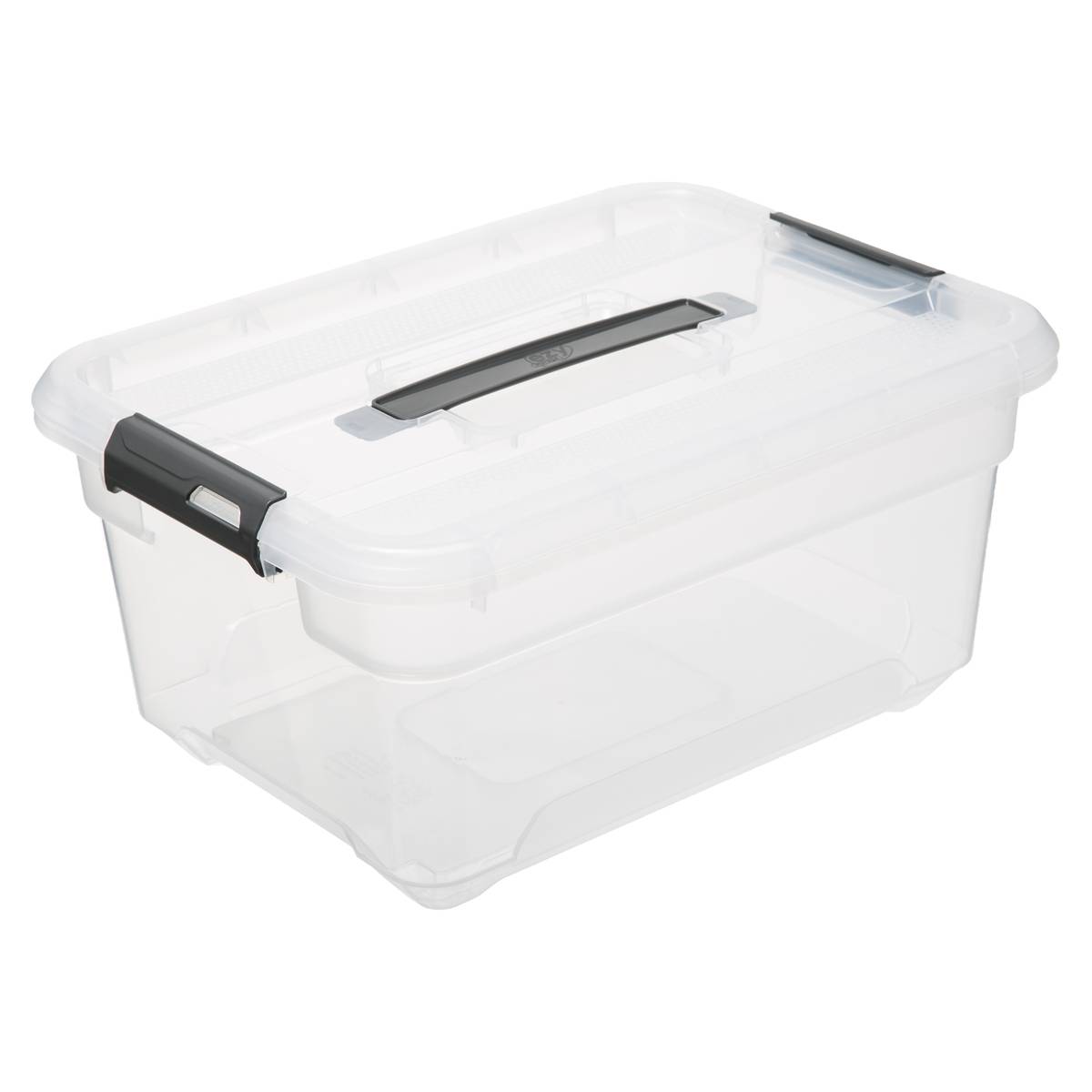 Boîte de rangement transparent 13L SOLUTIONS+ transparent, 5FIVE SIMPLY SMART