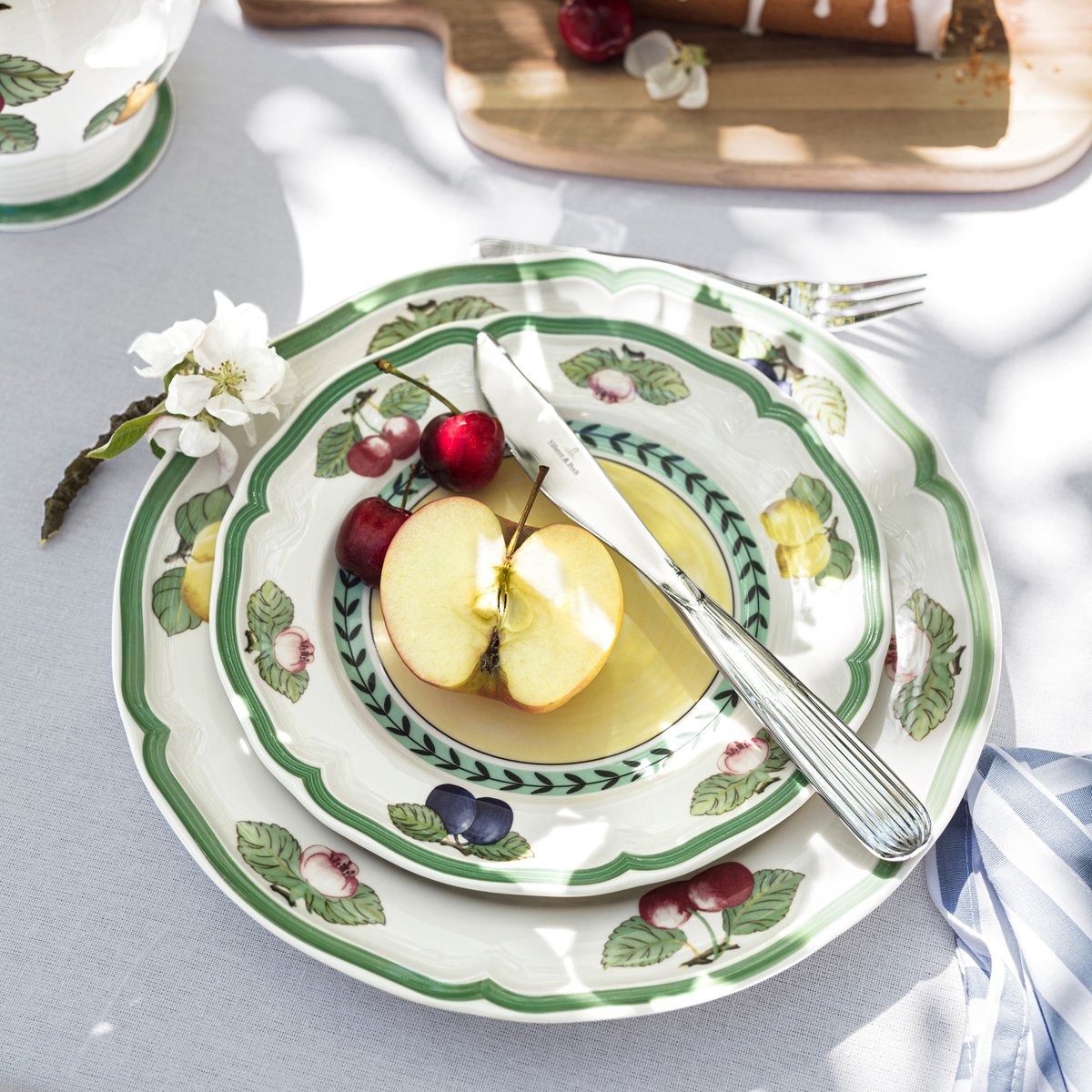 Assiette Plate FRENCH GARDEN multicolore, VILLEROY & BOCH