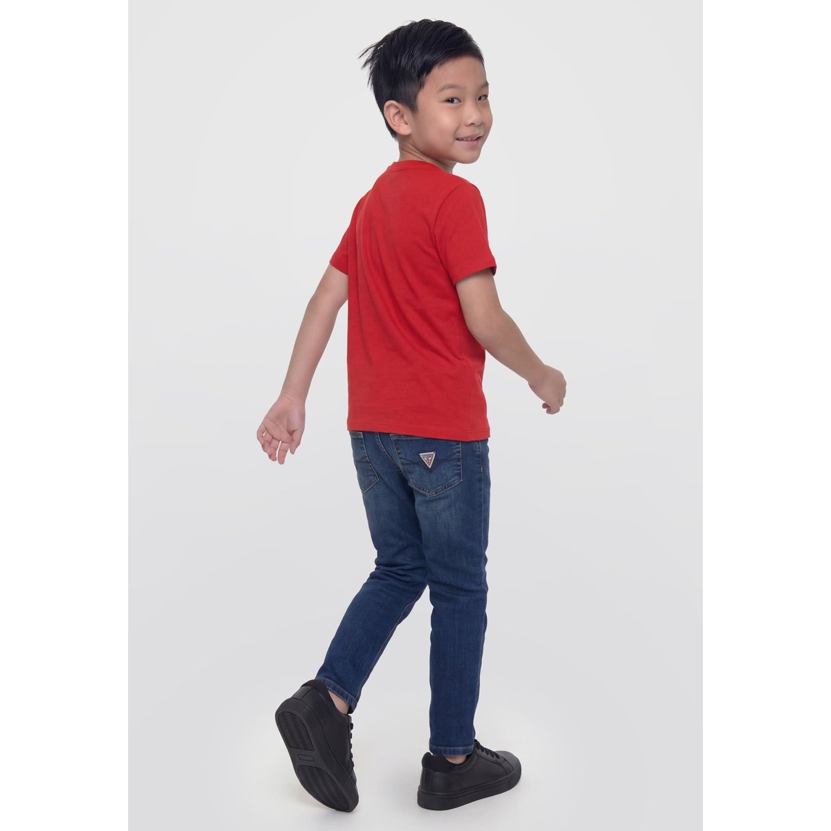 T-Shirt À Logo rouge, GUESS KIDS