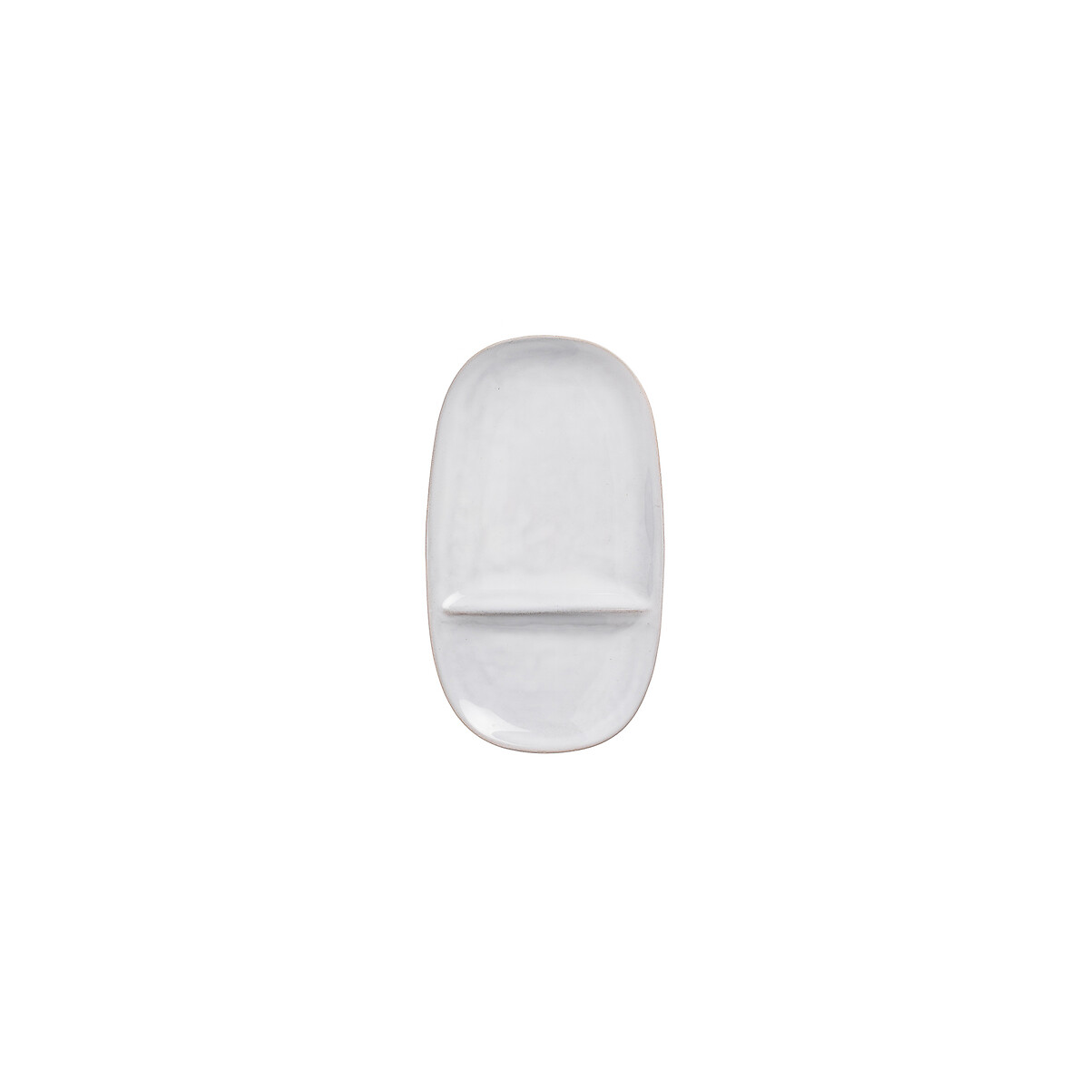 Conjunto de 2 travessas divididas 20 cm SVELTE, NOSSE CERAMIC cinza-claro, NOSSE CERAMIC
